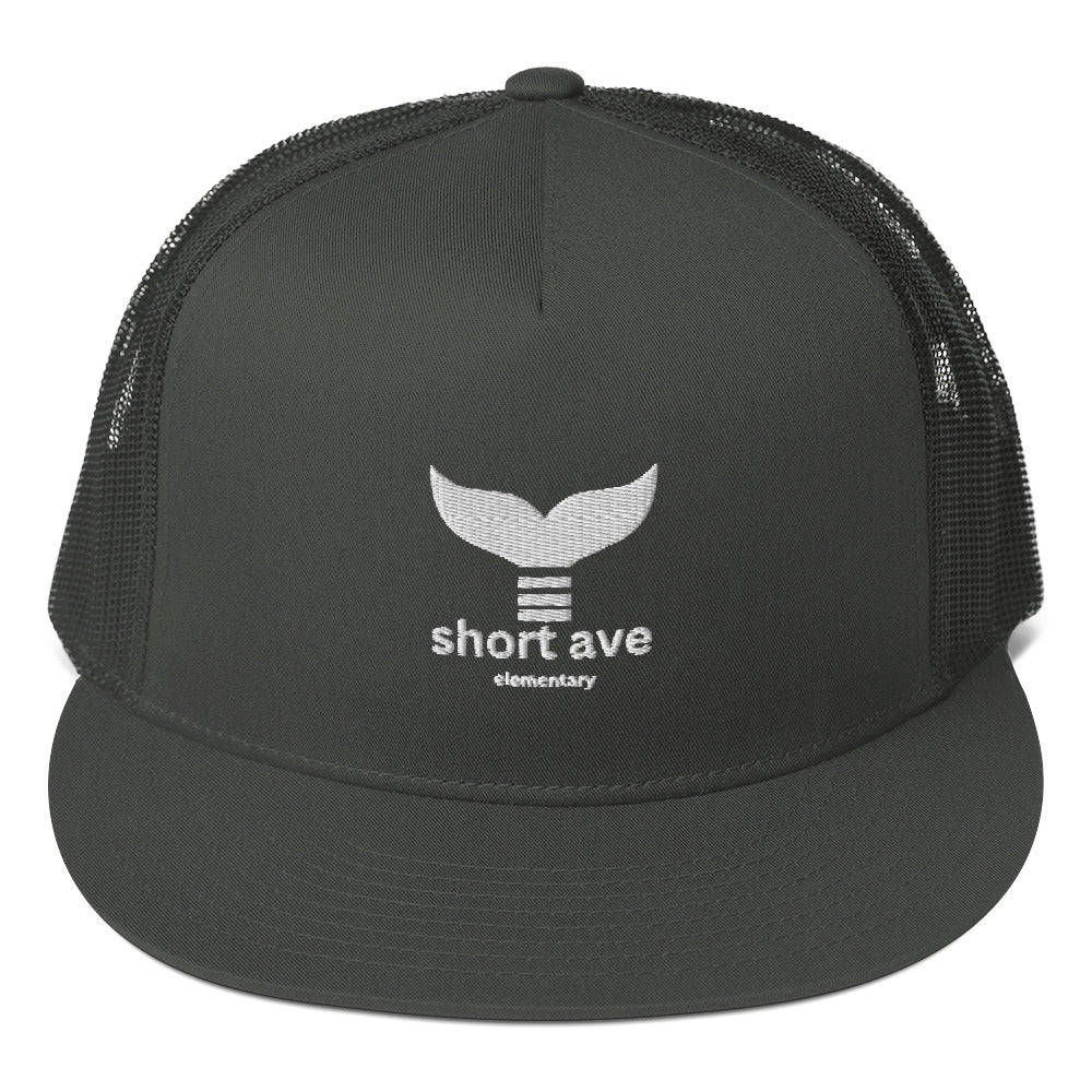 Short Ave Dive Into Learning Adult Trucker Cap